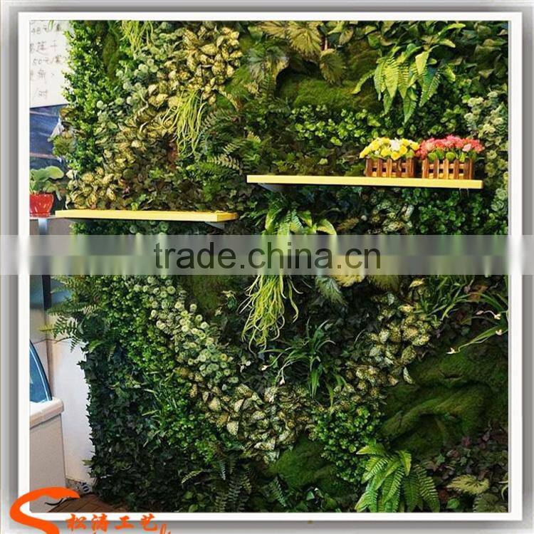 Wholesale artificial grass wall decor