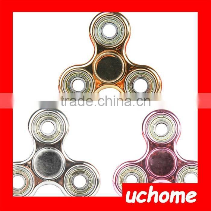 UCHOME 2017 new product Tri Spinner Fidget Toy Plastic EDC Hand Spinner
