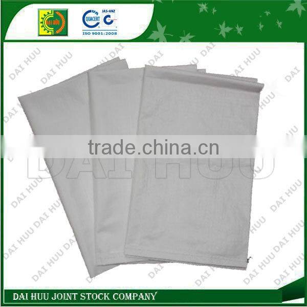High quality white PP woven sack