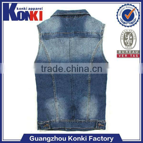 oem clothing Manufacturers wholesale jean vest