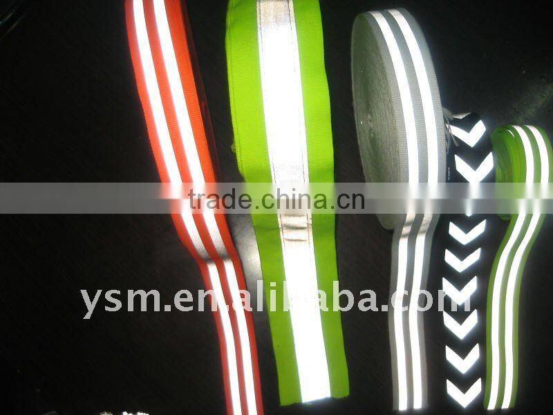 high visibility reflective nylon webbing