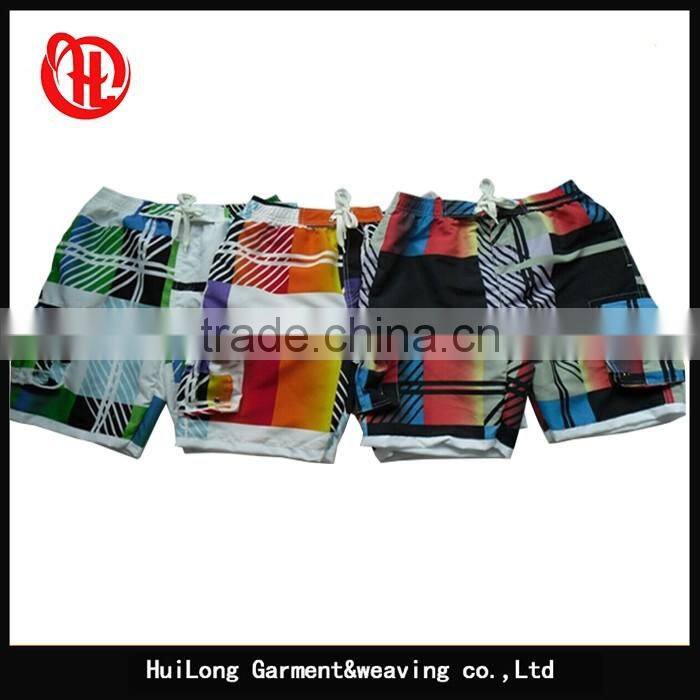 Color available micro fibre 100% polyester swimming beach shorts men