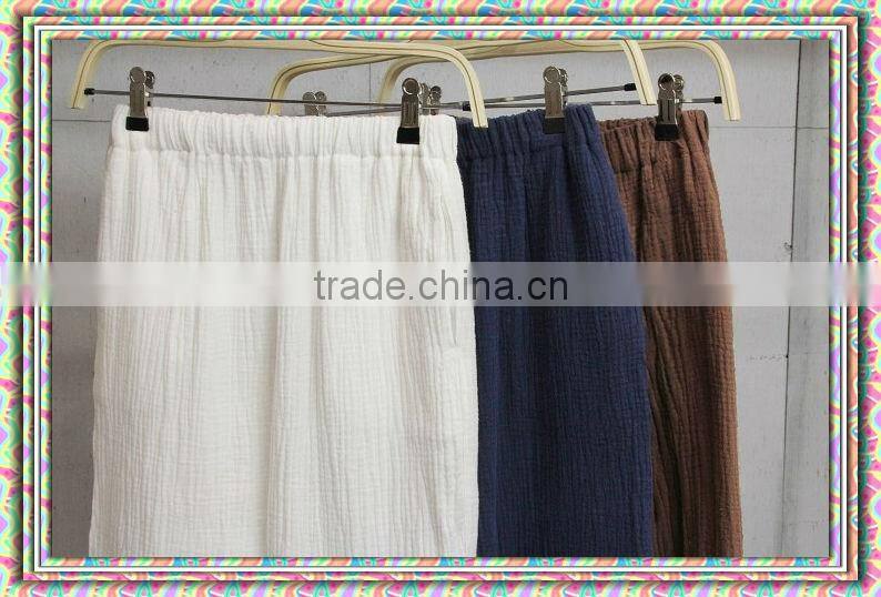 2014 Fashion Hot Selling Ladies White Cotton Pants