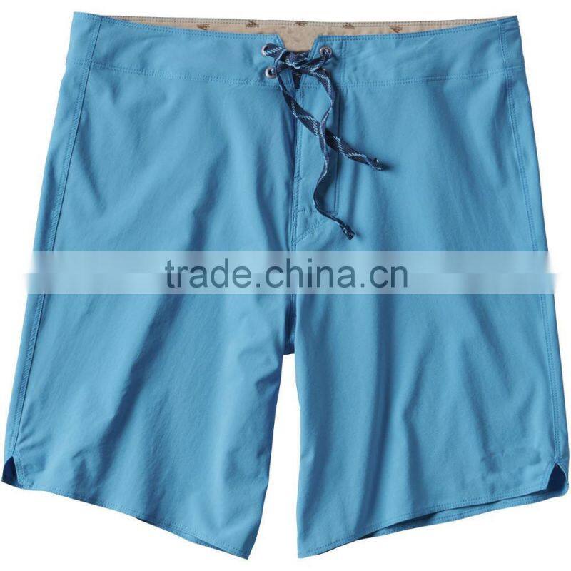 18in Mens Board Short Variable Color Streamlined Board Shorts For Coastal Pursuits Zippered Thigh Pocket Lightweight Swim Trunk