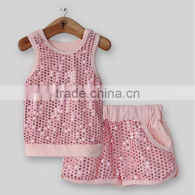 Boutique Soft Baby Clothes Girls Summer Outfits Kids Floral Patterns Top And Yellow Cute Bloomers Children Set