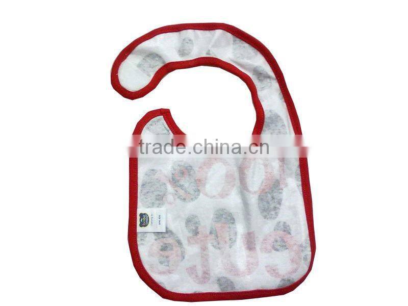 Cute cotton baby bib