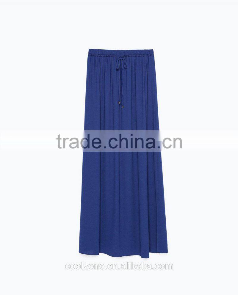 2016 Latest long skirt design long skirt wholesale fashionimaxi skirt women