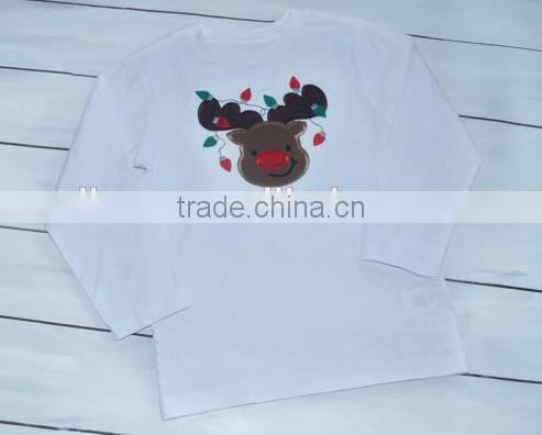 wholesale children's boutique dress baby Girls' Christma embroidery clothes