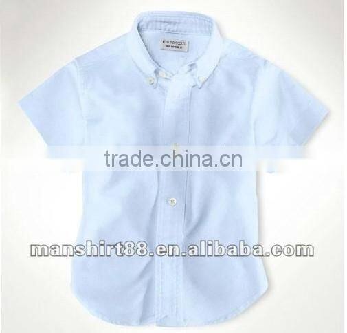 100% cotton kids' shirts embroidered shirts wholesale shirts