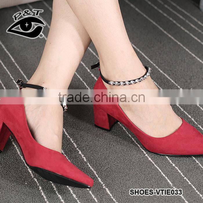 Cheap Wholesales ABS stud Leather Shoelaces for Women Shoe Decoration Accessories