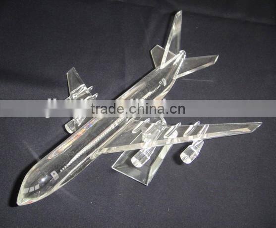 Noble Crystal Model Design Crystal Arab Fighter Aircraft