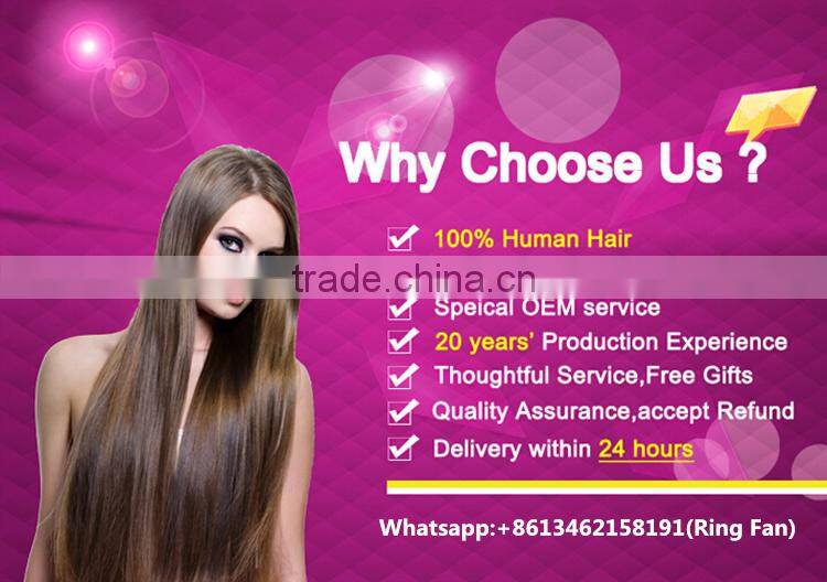 Hot selling high quality natural hair extensions , Indian hair