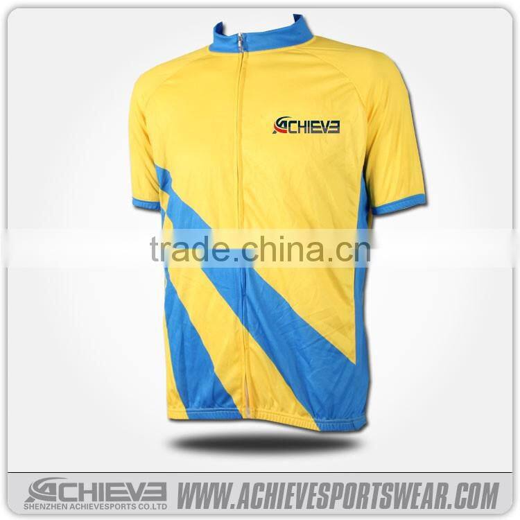 China custom santic cycling wear jersey men