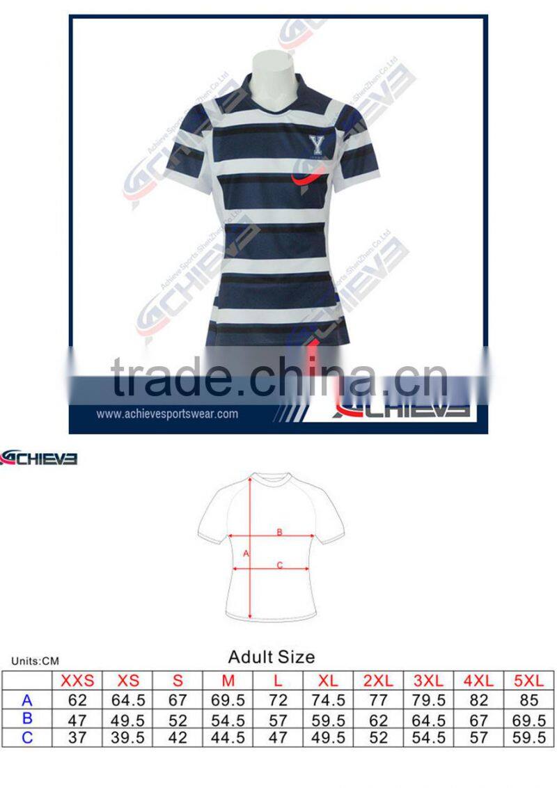 Sublimated Rugby Practice Shirts Custom Rugby Jerseys