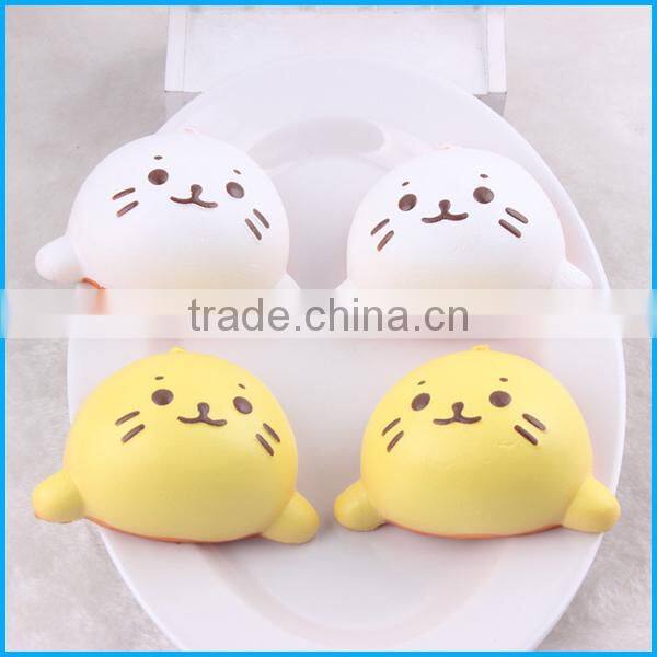 PU squishy slow rising toys squishy toast for stress release