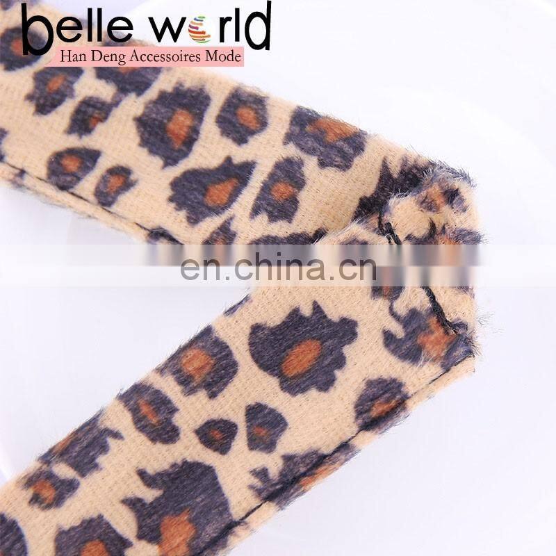 Black and Leopard print Donuts Bud Head Band Ball Fabric French Twist Magic DIY Tool Bun Maker