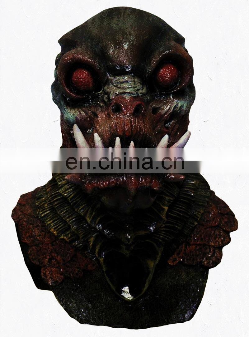 Alien Peeling Scary Clown Face Horror Monster Adult Latex Halloween Mask