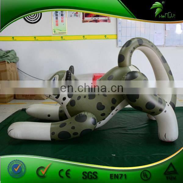 Full Printing Vinyl Inflatable Leopard Animals with SPH , Inflatable sex doll for men , Giant Inflatable Entertainment Leopard
