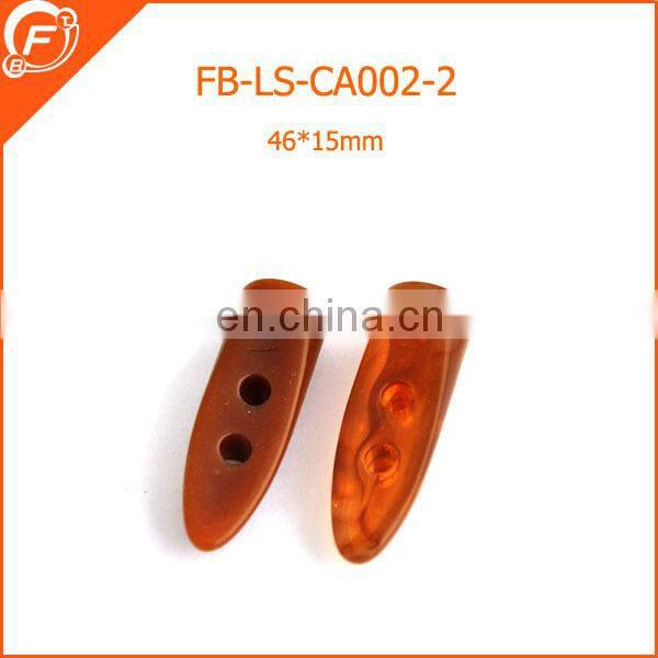 normal color acrylic toggle button for belts buckle