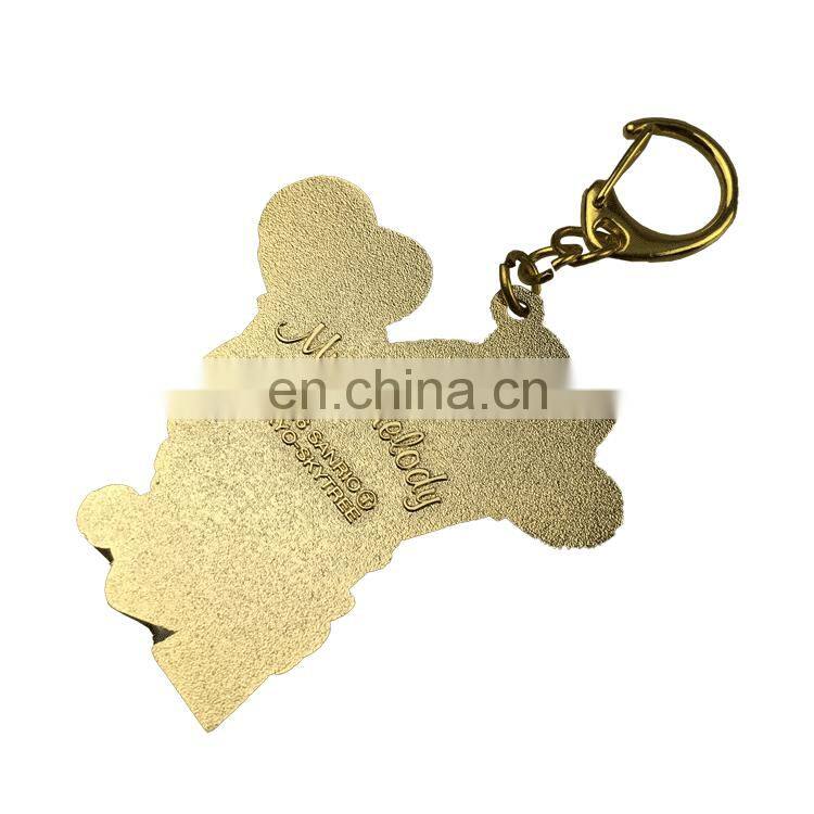 Promotional Gifts Cheap Custom Cartoon Cute Keychains For Kids