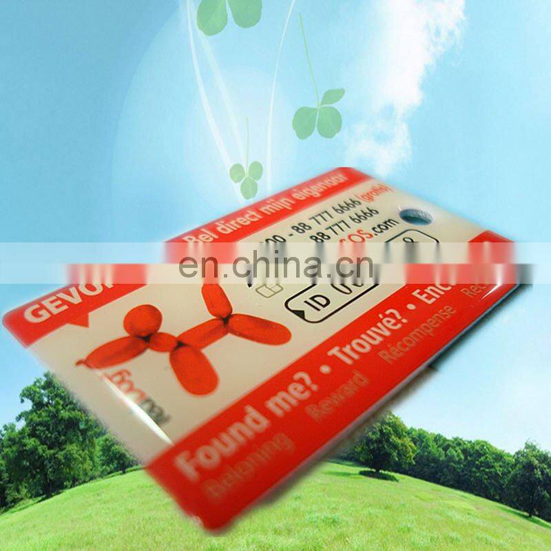 Epoxy printed aluminum tag, metal tag, metal tag Offset Printing