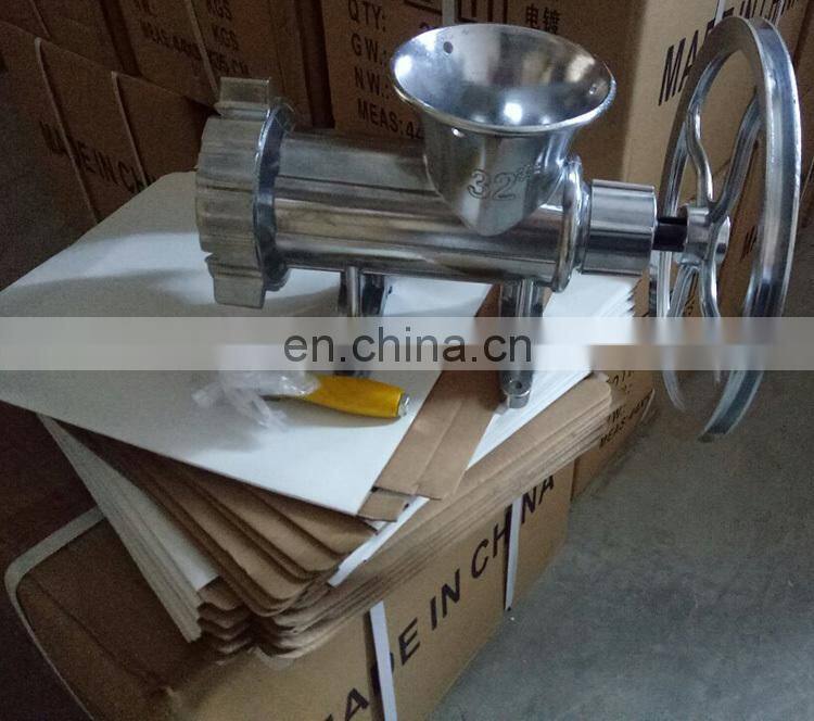 32 Aluminum Alloy Manual / Electric Meat Grinder Hand Kitchen Meat Grinder