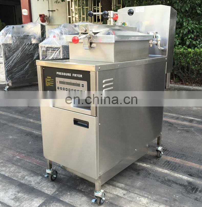 China factory hot selling industrial fish chicken meat potato chips fryer machine with cabinet price
