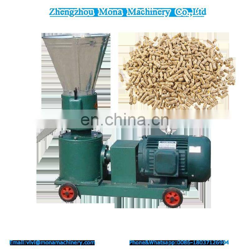 Simple Operation small flat die wood pellet mill machine for sale
