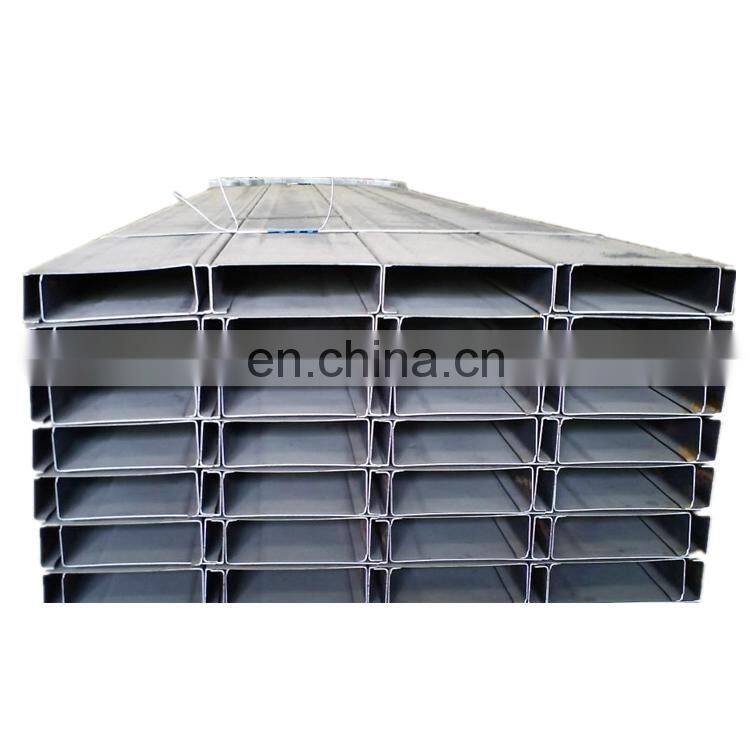 Galvanized structural steel C channel / C profile / C purlin