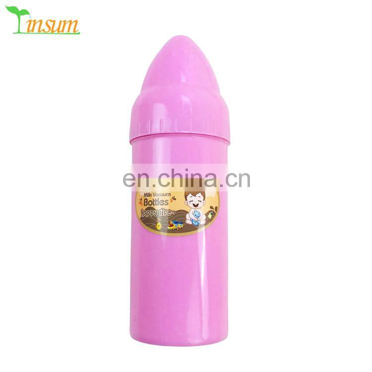 New arrival hot sale plastic water bottle thermos for kids