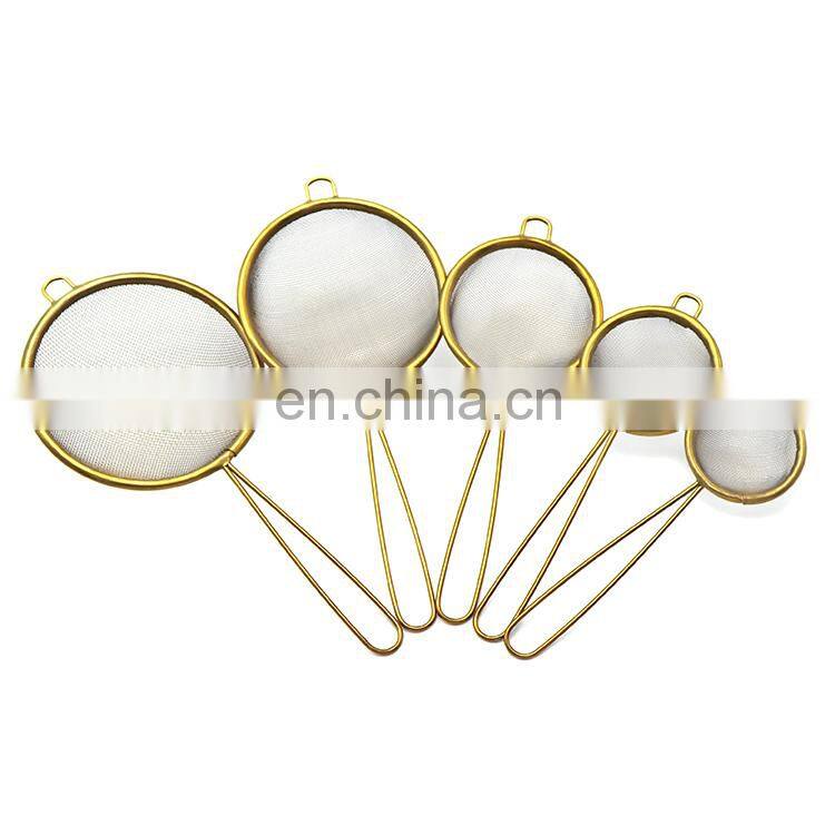 Stainless Steel Strainer Set Fine Mesh Strainer