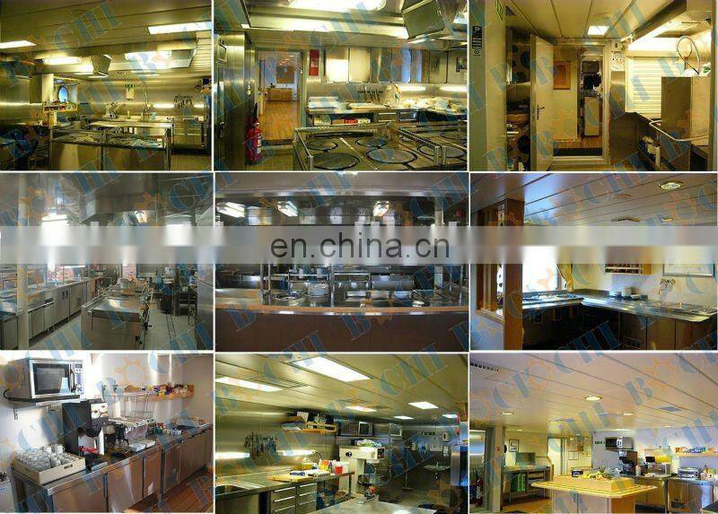 Marine stainless steel 2 deck 4 trays baking oven