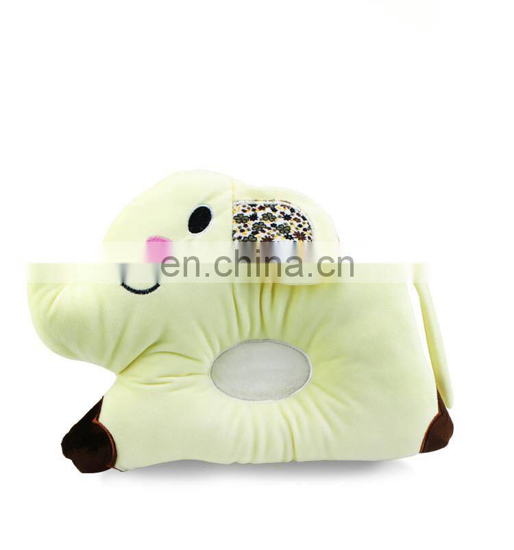 Velvet baby pillow wholesale baby head shaping pillow