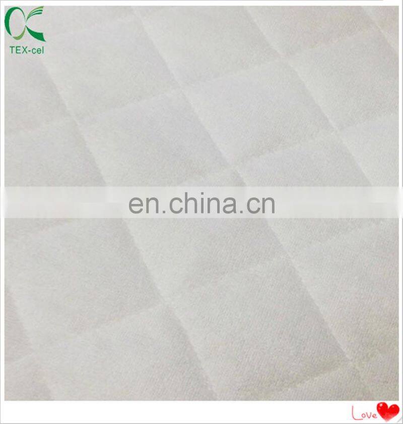 Waterproof Fitted Quilted Crib and Toddler Protective Pad Cover (White) Mattress