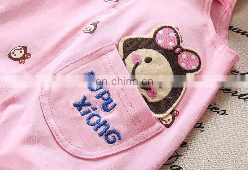Wholesale summer baby girl's baby children's cotton new Korean edition baby romper suit