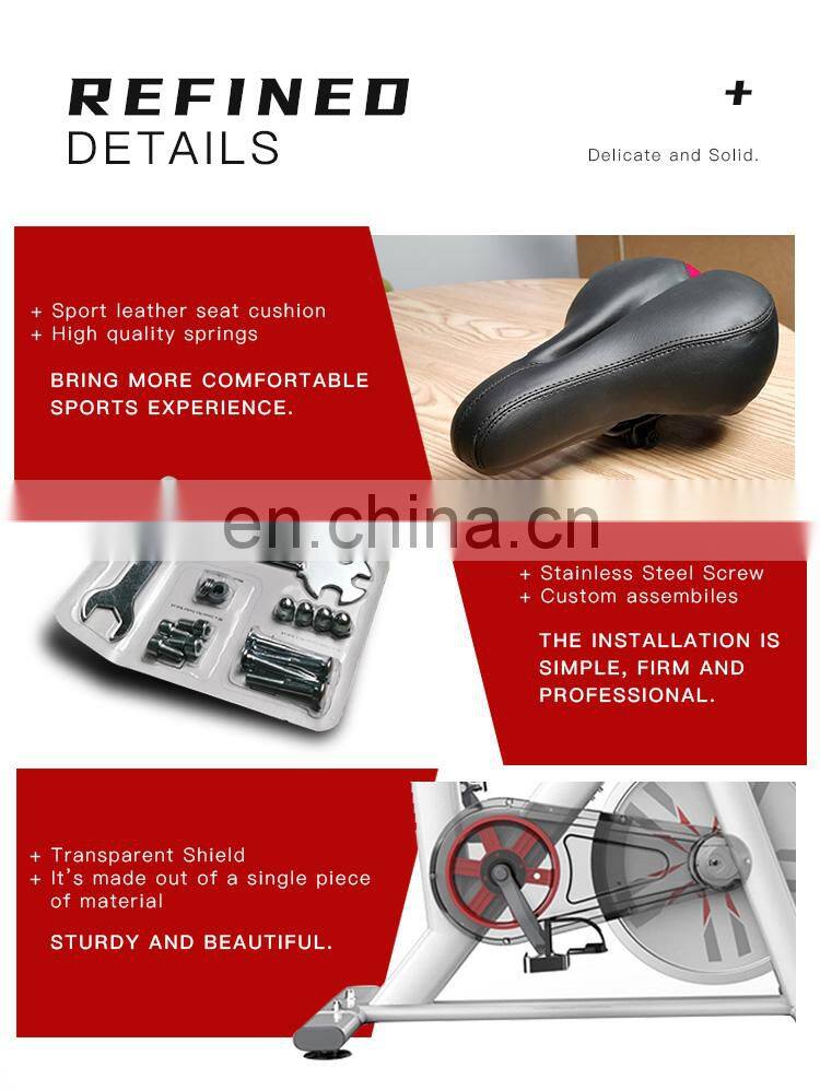 New China factory indoor exercise equipment home use spinning bike for body fit