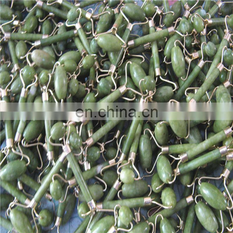 Slim Chin Rose Quartz Facial Massage Natural Pink xiuyan Jade facial roller massager