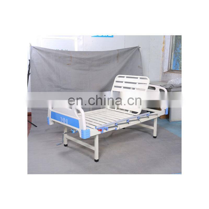 Medical single cranks manual hospital bed furniture
