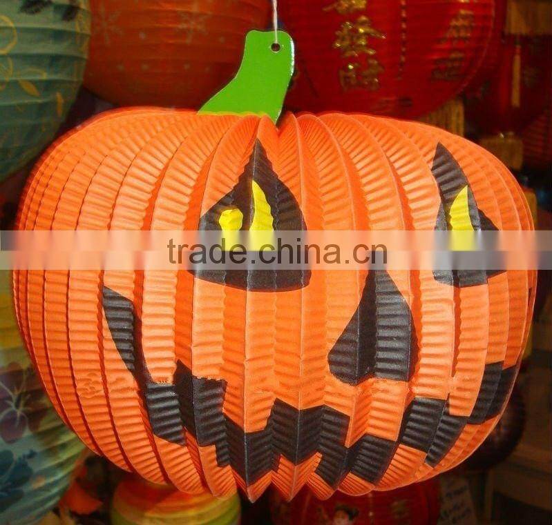 new product pumpkin white ghost Halloween party ornament