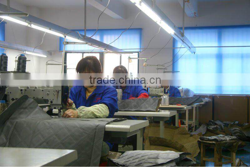 Wearproof leather 3D car carpet