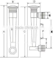 panel flow meter for liquid flow indicator liquid