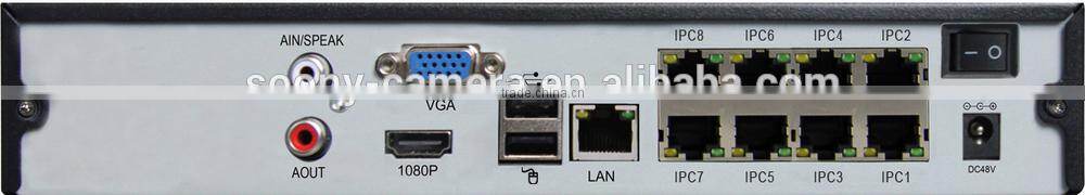 New products for 2015, 4ch/8ch/16ch NVR P2P ONVIF POE NVR