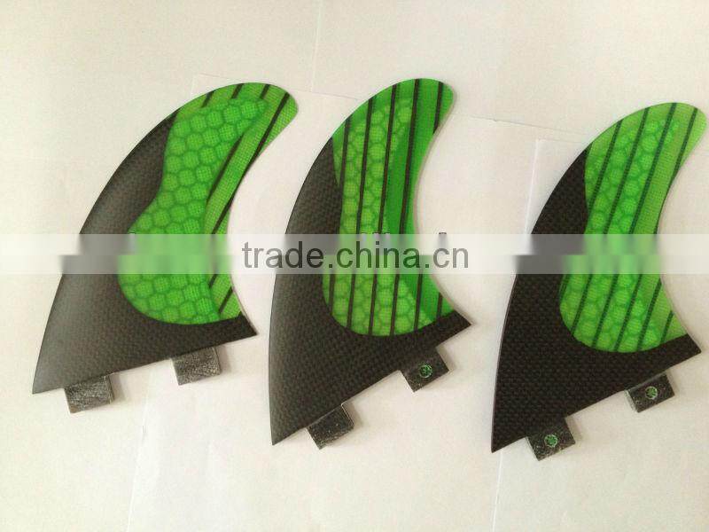 New design carbon fiber surfing fins carbon fiber surfing fcs fins with great price