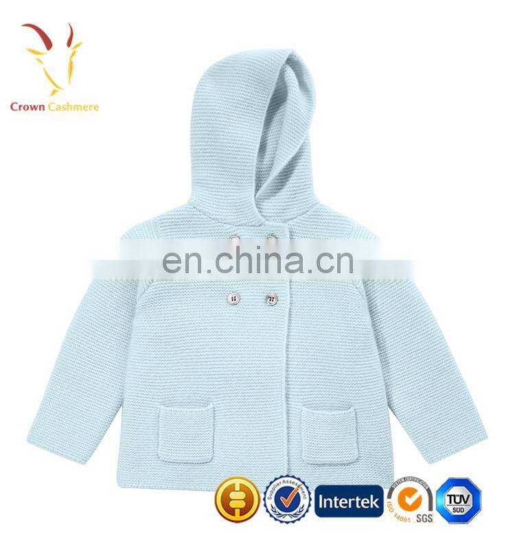 Kids Warm Cashmere Cardigan Hoodies Wholesale