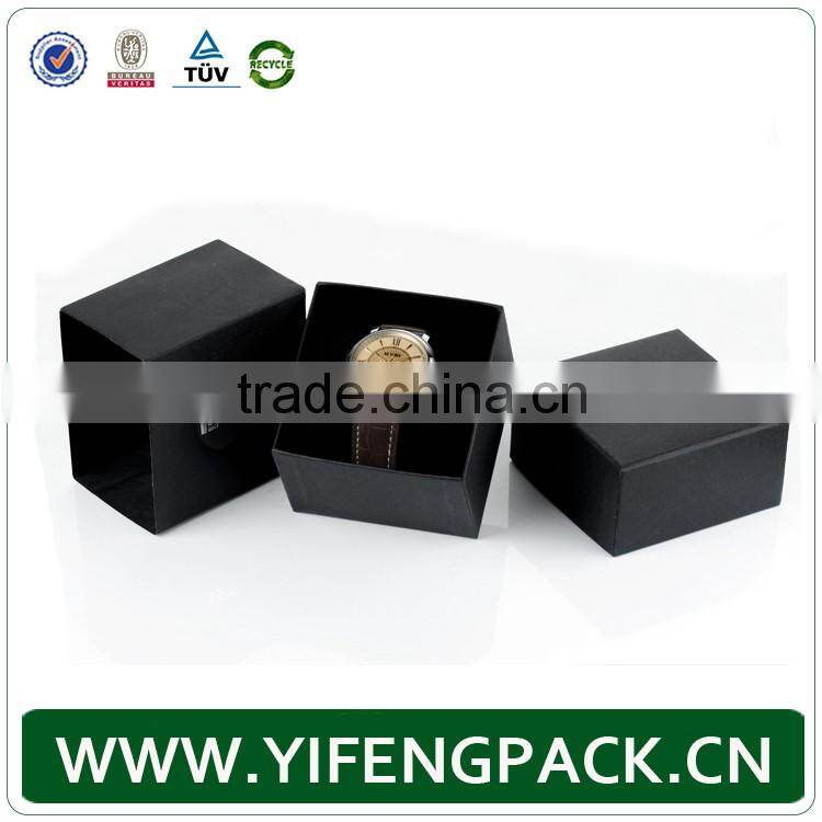 Black Leather Wooden Box For Jewelry and Watch, multifunctional jewellery box, gift box for men & women use