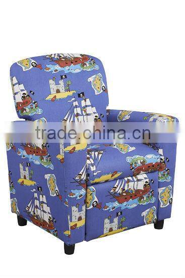 WorkWell classical PU Fabric children recliner sofa kids sofa Cs-05