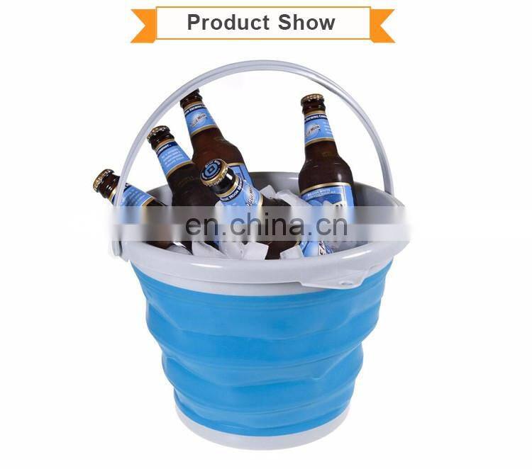 Best Outdoor Portable Collapsible Foldable Silicone Bucket
