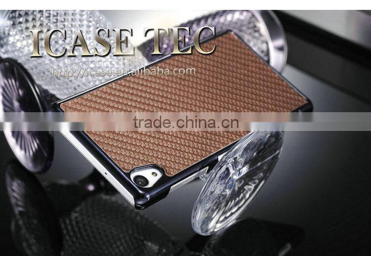 Hot selling Carbon firber back cover for Sony Z2