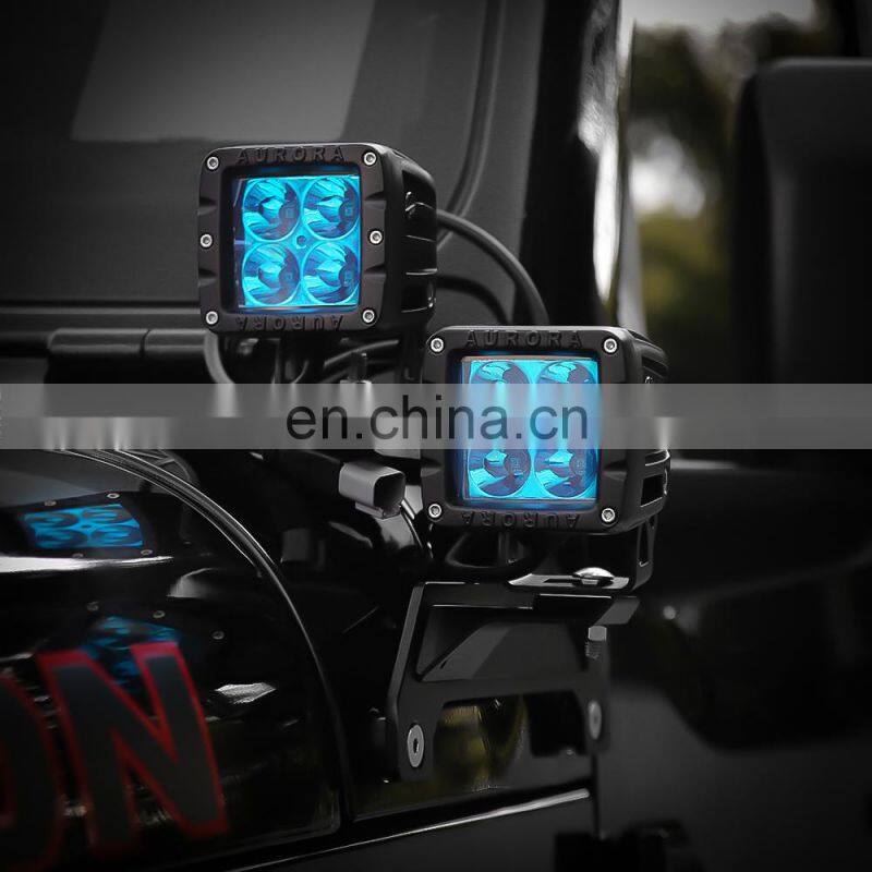 Off Road 4x4x Hood Double Light Bracket For Jeep wrangler JL Accessories Light Holder