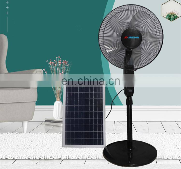 Solar Powered Panel Fan Home Fan 25W Portable Solar Power Fan
